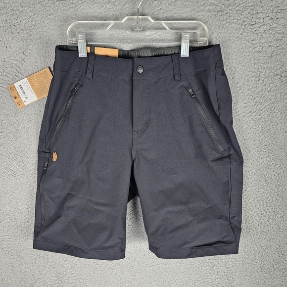 Fjällräven Abisko Trail Stretch Shorts Womens 8 Slim Fit High Waistband 14200143